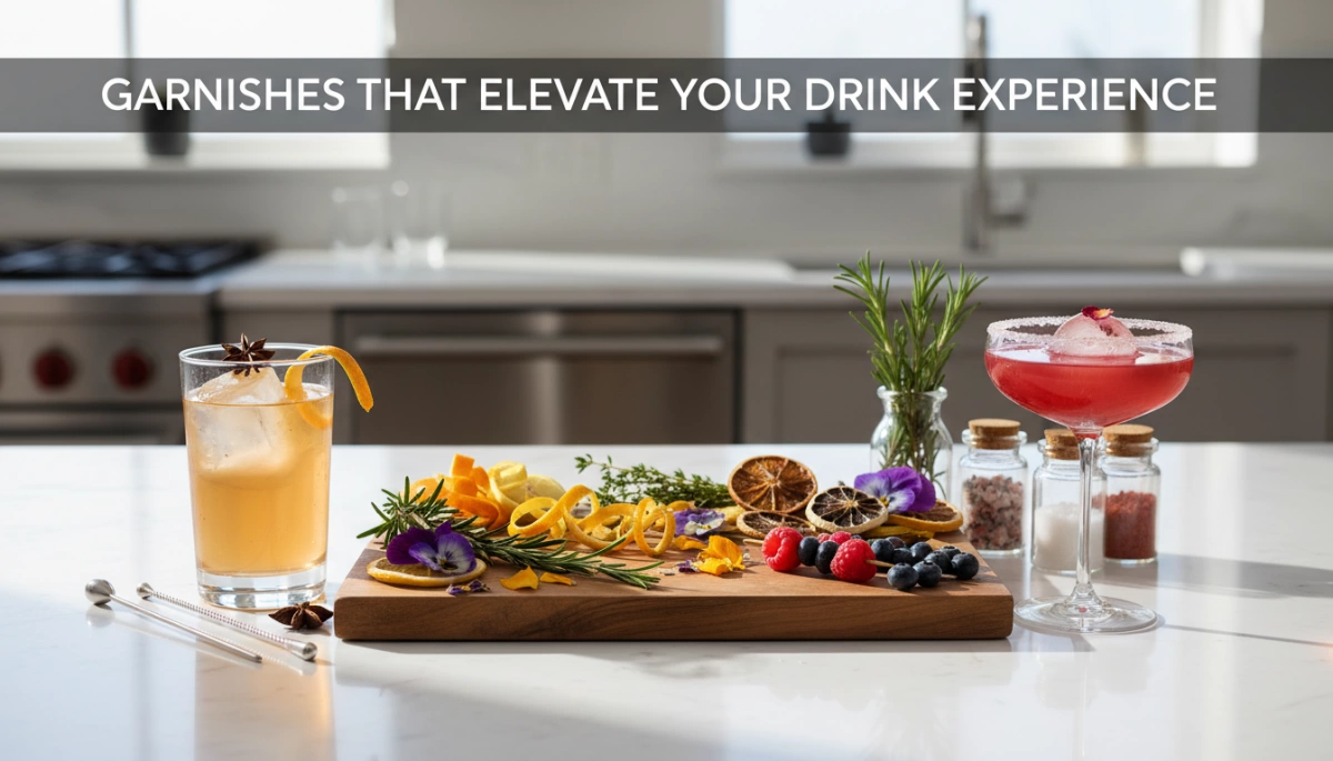 Creative Garnishes That Elevate Your Drink Experience and Flavor Creative Garnishes That Elevate Your Drink Experience and Flavor