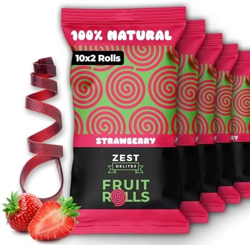 Natural Fruit Leather Rolls for Healthy Kid-Friendly Snacks Natural Fruit Leather Rolls for Healthy Kid-Friendly Snacks