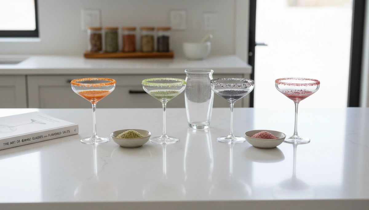 The Art of Rimmed Glasses and Flavored Salts Guide for Perfect Cocktails